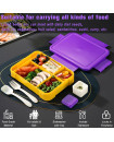 Bento Lunch Box - Purple